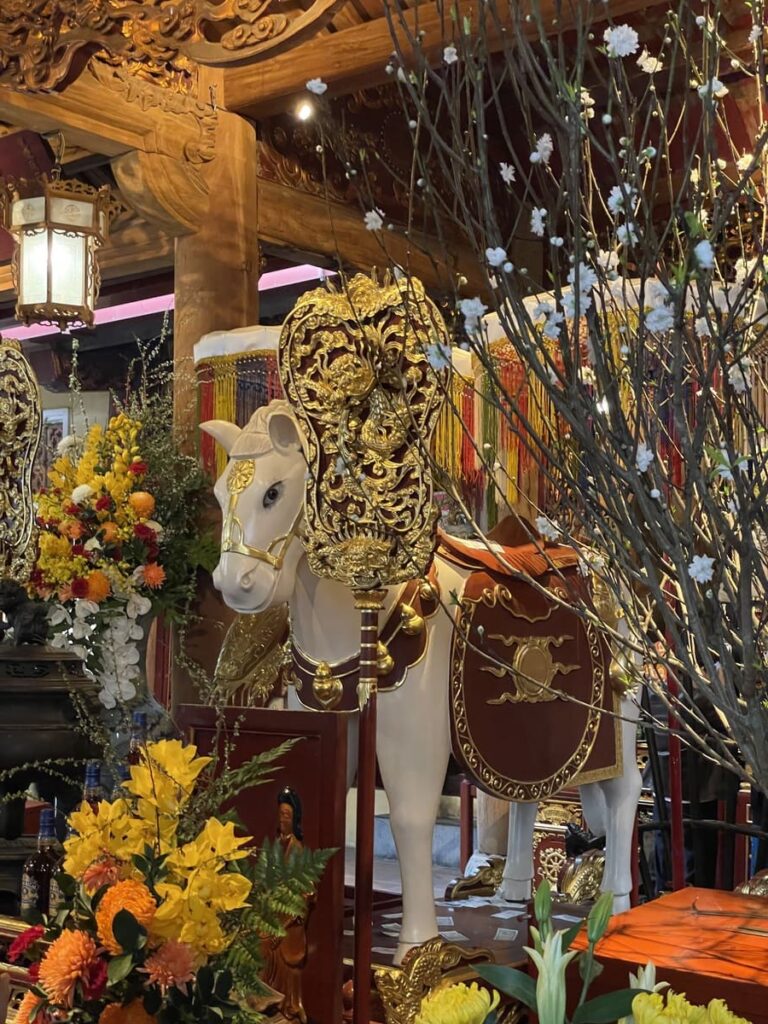 Hanoï, temple dans le vieux quartier