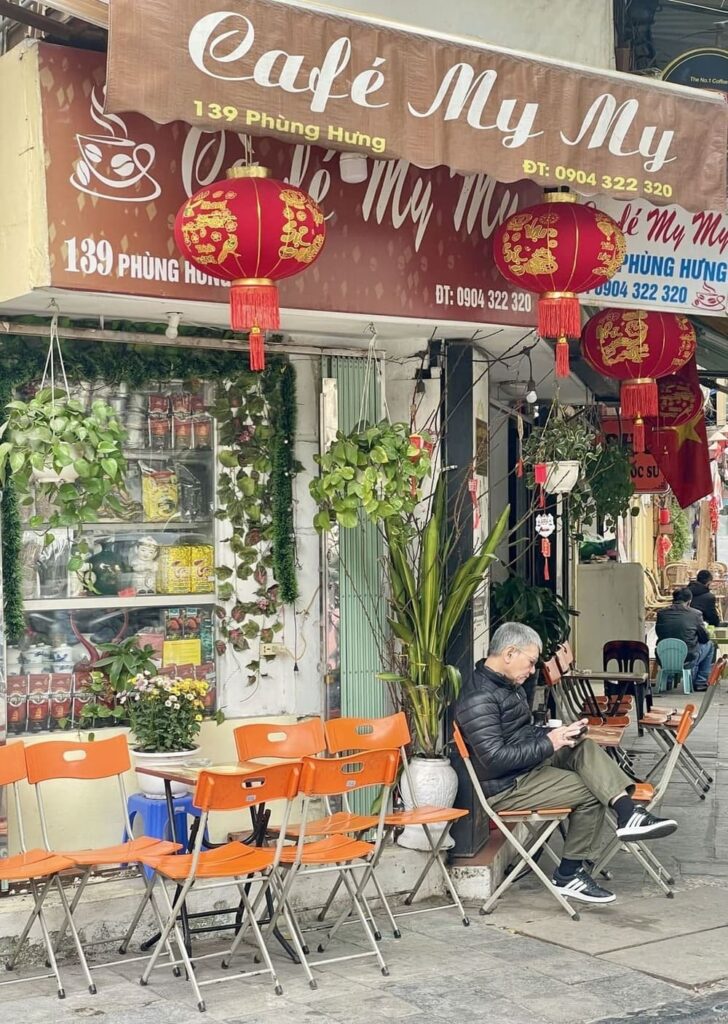 Hanoi, café typique