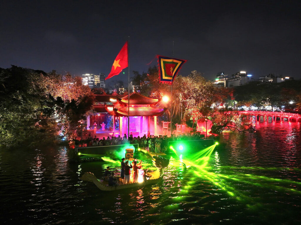 Ngoc Son Mysterious night- image du spectacle