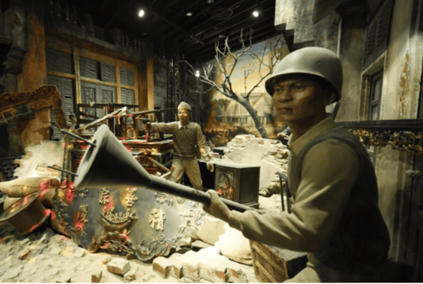 Musée d'histoire Militaire Hanoï, reconstitution