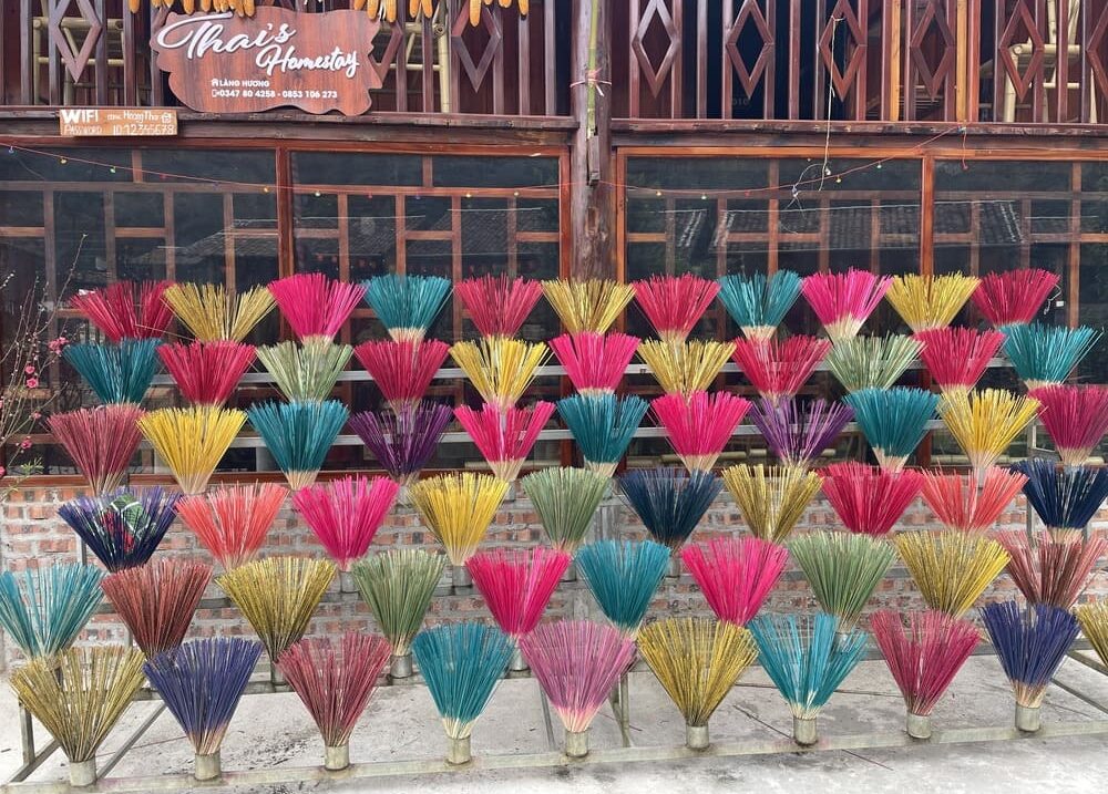 village de l'encens prés de Cao Bang