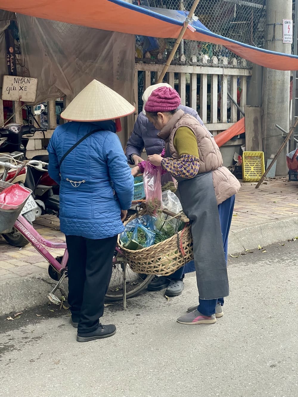 Cao Bang, marché