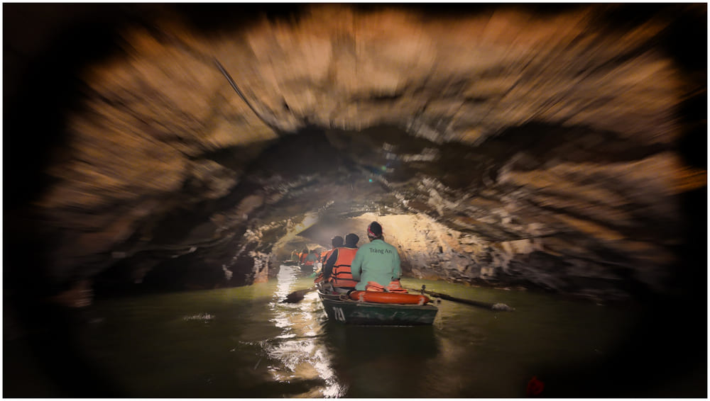 Balade en barque, baie d'Halong terrestre, Trang An