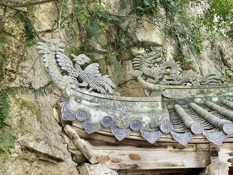 Pagode de Bai Dinh, détail d'un temple