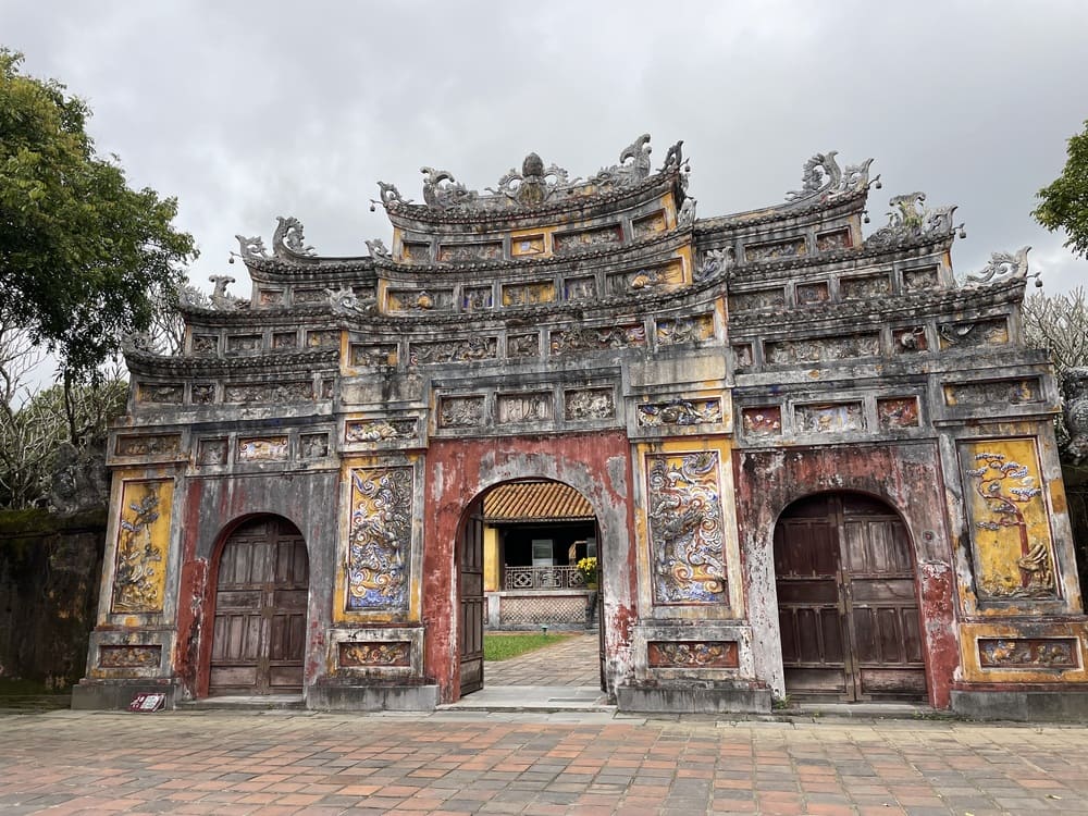 Cité Impériale de Hué, porte Mieu