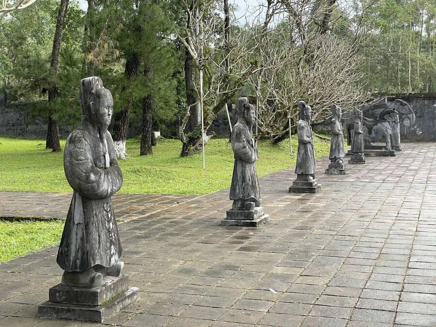 Tombeau de Minh Mang dans les environs de Hué