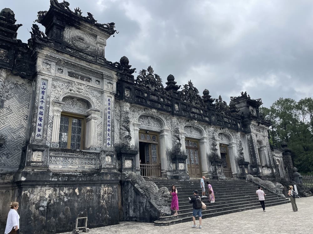Tombeau de Khai Dinh à Hué