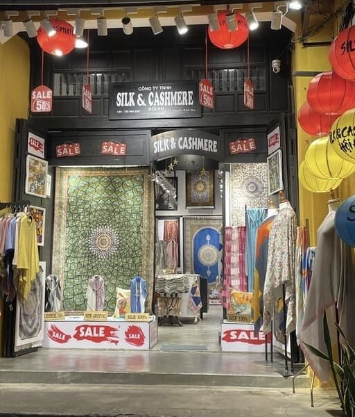 Hoi An, soie et tissus