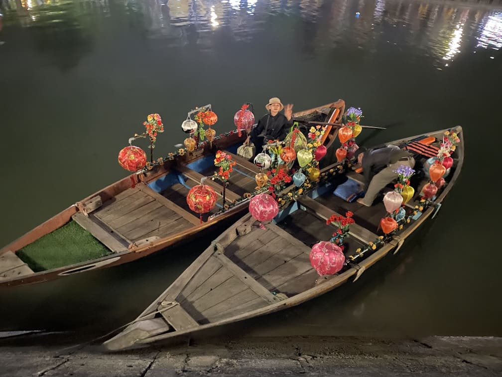 Hoi An barque aux lanternes