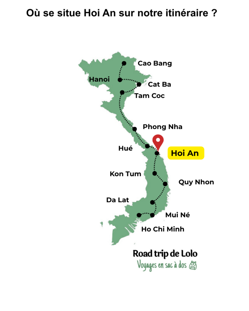Où se situe Hoi An
