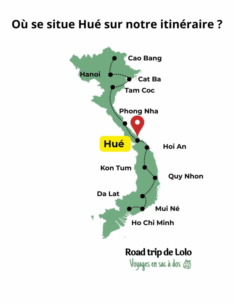 Où se situe Hué