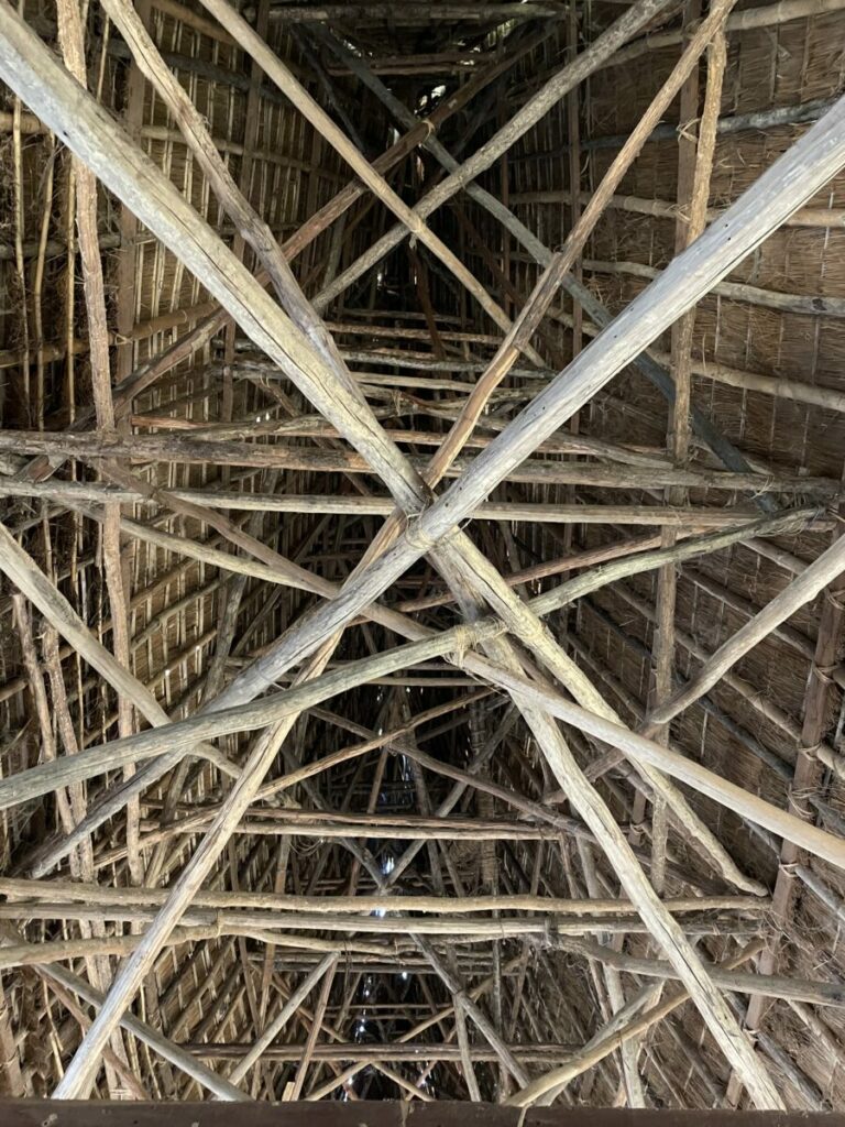 charpente du Rong de Kon Klor