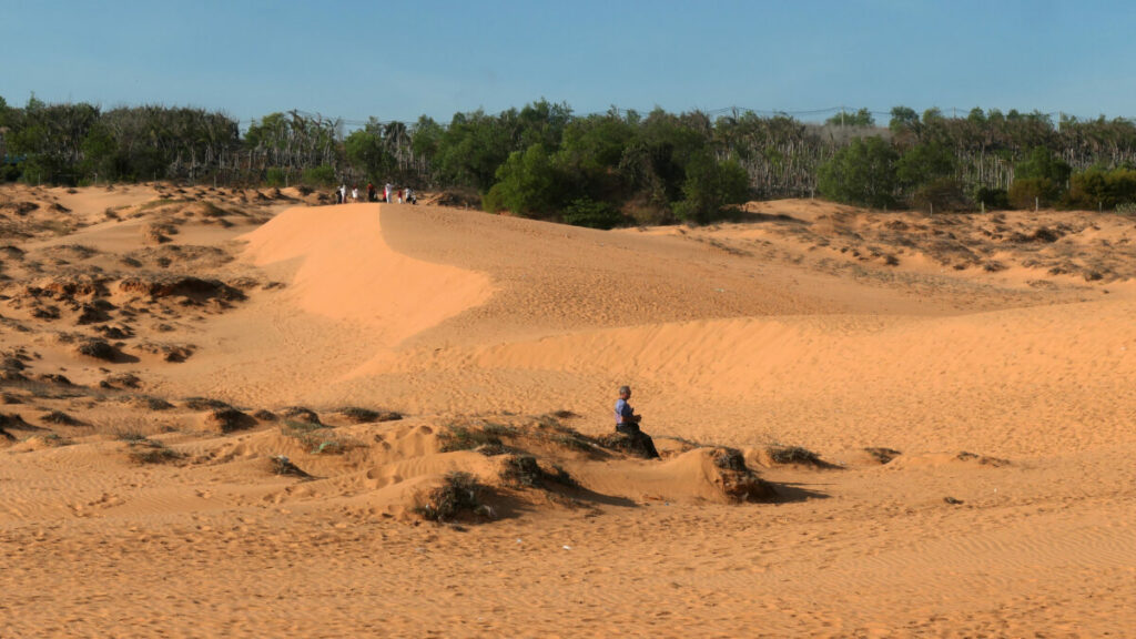 Dunes de sable rouge à Mui Né
