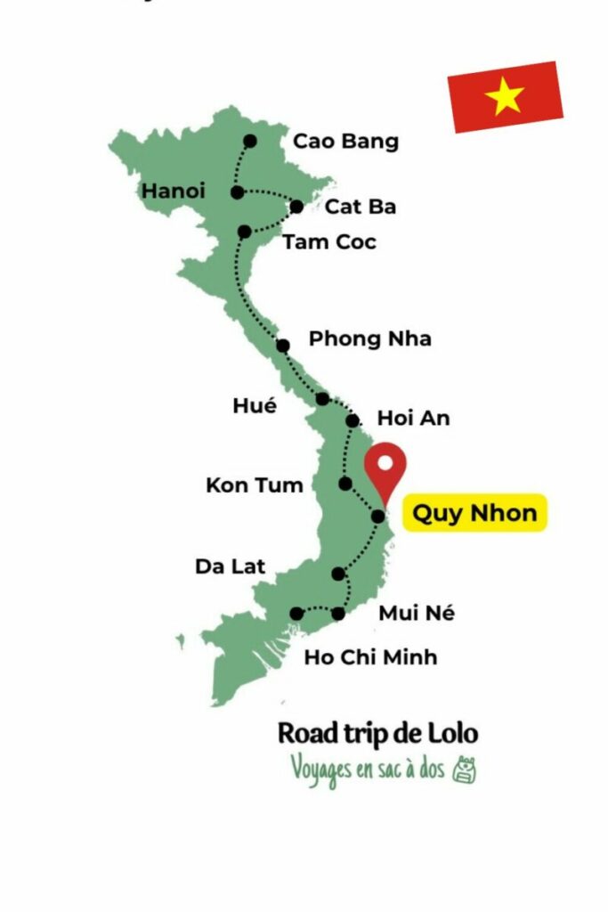 Où se situe Quy Nhon au Vietnam